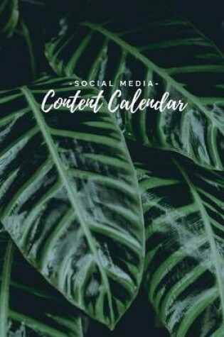 Cover of Social Media Content Calendar