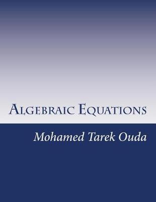 Book cover for Algebraic Equations