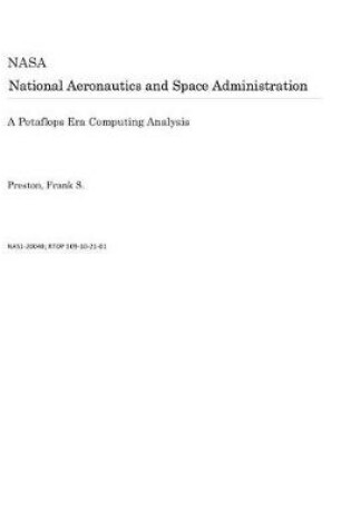 Cover of A Petaflops Era Computing Analysis