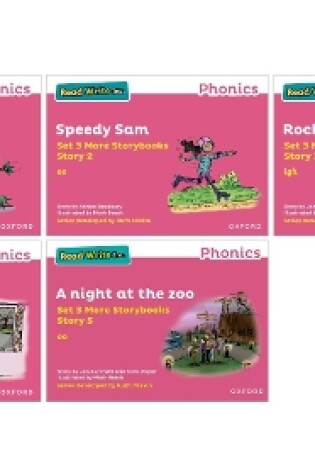 Cover of Read Write Inc. Phonics: Pink Set 3 More Storybooks (Mixed Pack of 5)