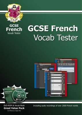 Cover of GCSE French Interactive Vocab Tester - DVD-ROM and Vocab Book (A*-G course)