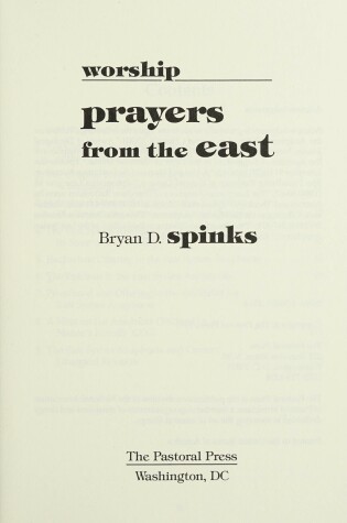Cover of Prayers from the East