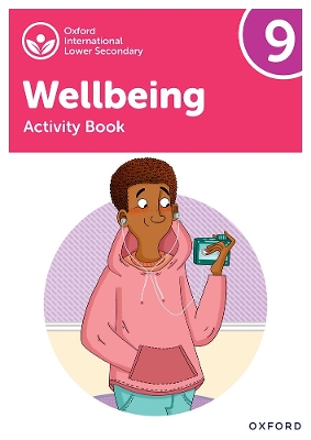 Book cover for Oxford International Wellbeing: Activity Book 9