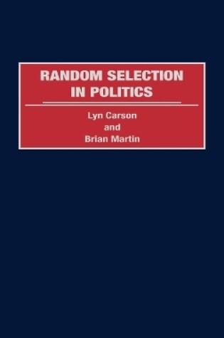 Cover of Random Selection in Politics