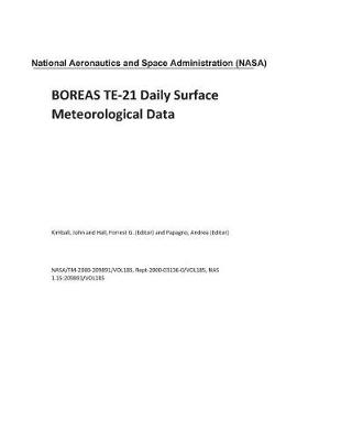 Book cover for Boreas Te-21 Daily Surface Meteorological Data