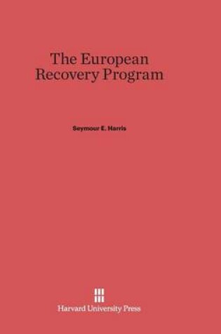 Cover of The European Recovery Program