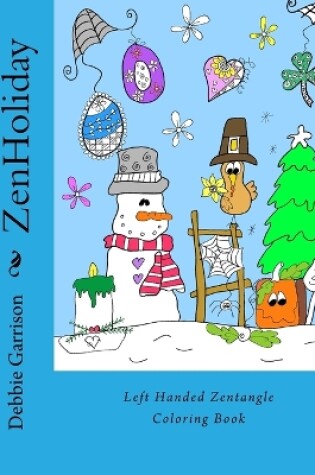 Cover of ZenHoliday LH Coloring Book