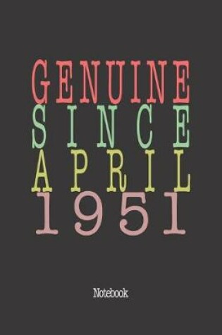Cover of Genuine Since April 1951