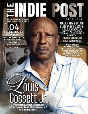 Book cover for The Indie Post Louis Gossett Jr. July 20, 2023 Issue Vol 3