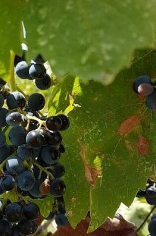 Cover of Notebook Grapes on the Vine in a Vinyard