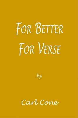 Book cover for For Better - for Verse