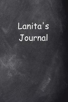 Book cover for Lanita Personalized Name Journal Custom Name Gift Idea Lanita