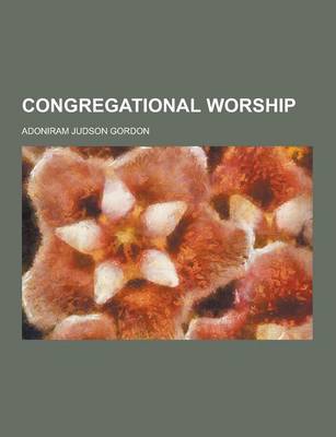 Book cover for Congregational Worship