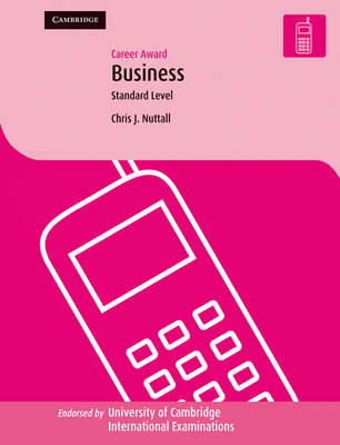 Book cover for Career Award in Business: Standard Level