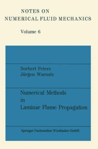 Cover of Numerical Methods in Laminar Flame Propogation