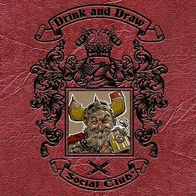 Book cover for Drink and Draw Social Club Volume 2