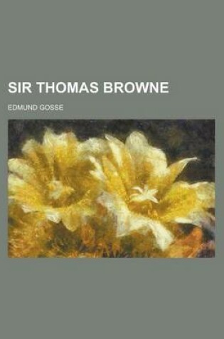 Cover of Sir Thomas Browne