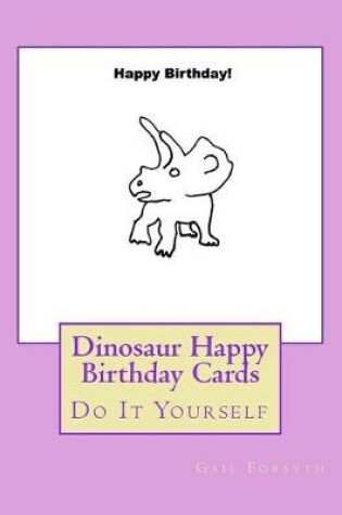 Cover of Dinosaur Happy Birthday Cards