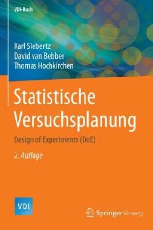 Cover of Statistische Versuchsplanung