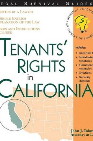 Cover of Tenants' Rights in California