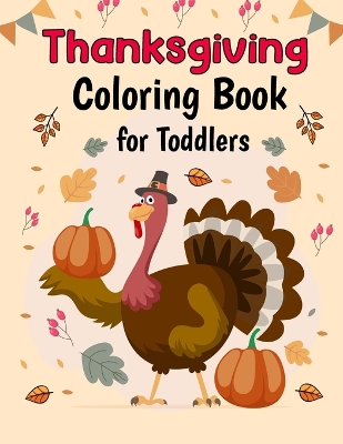 Book cover for Thanksgiving Coloring Book for Toddlers