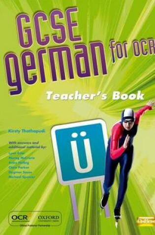 Cover of GCSE German for OCR Teacher's Resources Book (including e-Copymasters)