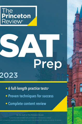 Cover of Princeton Review SAT Prep, 2023