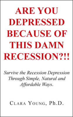 Book cover for Are You Depressed Because of This Damn Recession?!