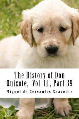 Book cover for The History of Don Quixote, Vol. II., Part 39