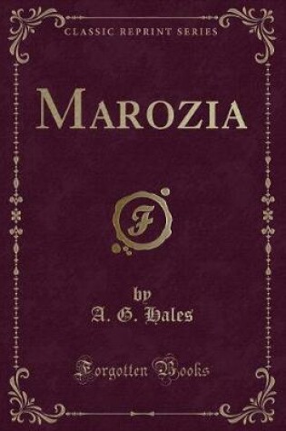 Cover of Marozia (Classic Reprint)