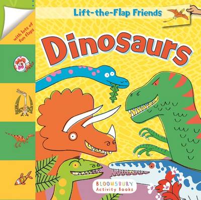 Book cover for Lift-The-Flap Friends: Dinosaurs