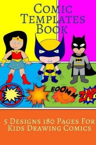 Cover of Comic Template Book