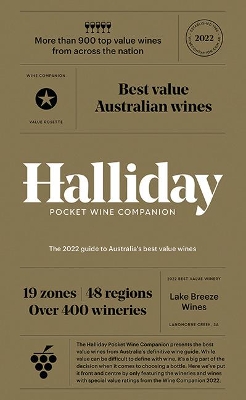 Cover of Halliday Pocket Wine Companion 2022