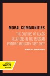 Book cover for Moral Communities