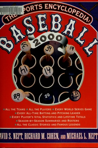 Cover of The Sports Encyclopedia: Baseball 2000