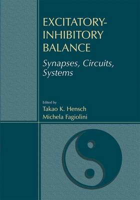 Book cover for Excitatory-Inhibitory Balance