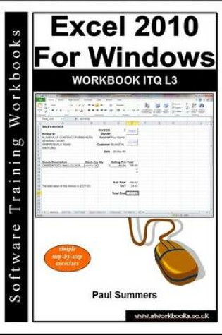 Cover of Excel 2010 for Windows Workbook Itq L3