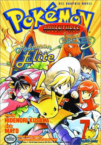 Book cover for Pokemon Adventures, Volume 7