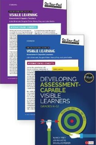 Cover of BUNDLE: Frey: Developing Assessment-Capable Visible Learners + Almarode: OYFG to Visible Learning: Assessment-Capable Teachers + Almarode: OYFG to Visible Learning: Assessment-Capable Learners