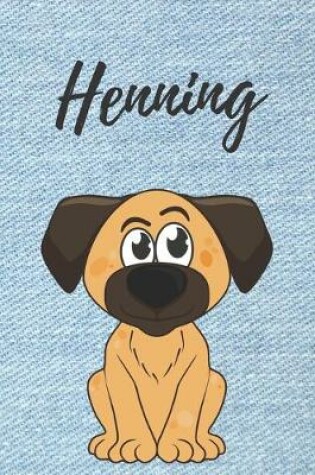 Cover of Henning Hund-Malbuch / Notizbuch Tagebuch