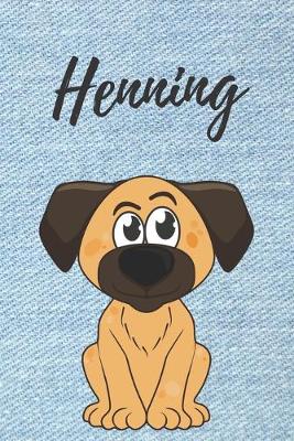 Book cover for Henning Hund-Malbuch / Notizbuch Tagebuch