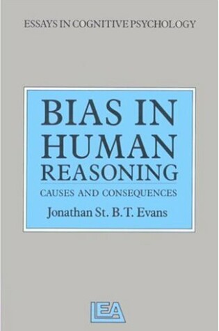 Cover of Bias in Human Reasoning