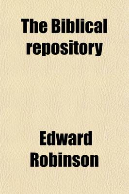 Book cover for The Biblical Repository (Volume 1)