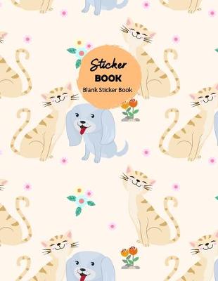 Book cover for Sticker Book Blank Sticker Book