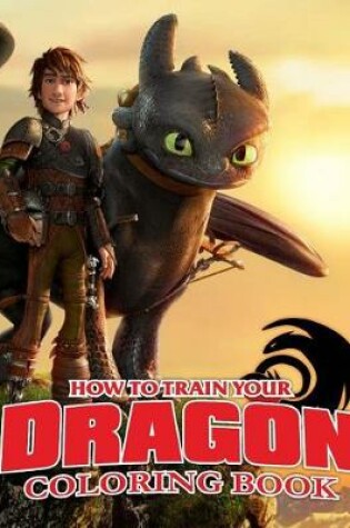 Cover of How to Train Your Dragon Coloring Book