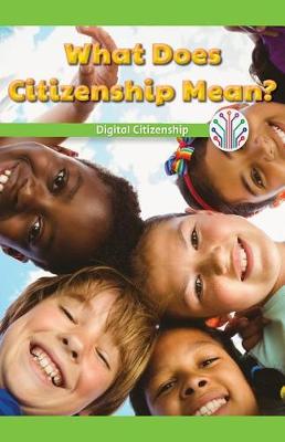 Book cover for What Does Citizenship Mean?
