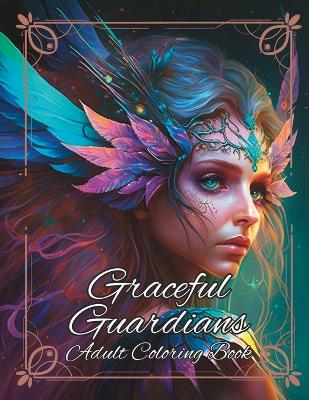 Cover of Graceful Guardians Adult Coloring Book