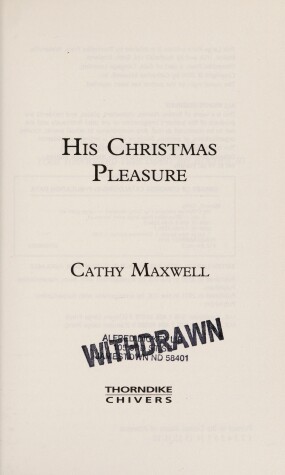 Book cover for His Christmas Pleasure