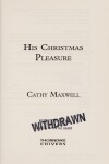 Book cover for His Christmas Pleasure