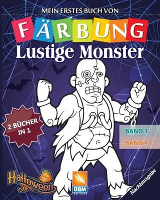 Book cover for Lustige Monster - 2 bucher in 1 - Band 3 + Band 4 - Nachtausgabe